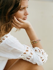 Anni Lu Multicolour Gold Plated Nuanua Bracelet - Image 3 of 3