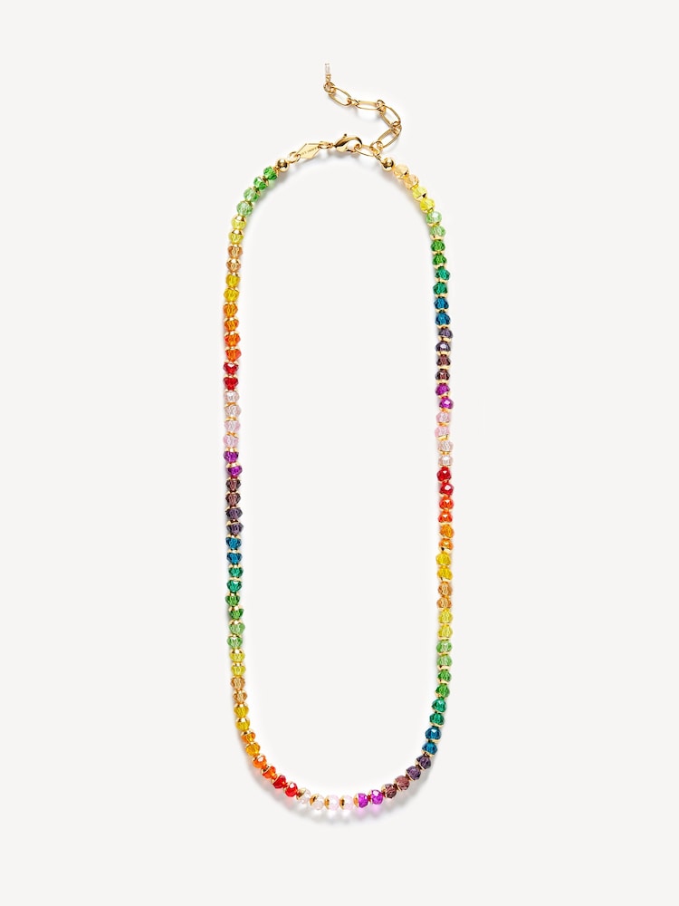 Anni Lu Multi Tennis Kinda Gold Plated Necklace - Image 1 of 3