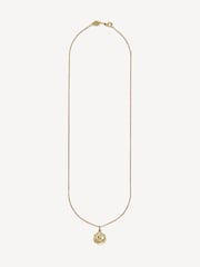 Anni Lu Gold Tone Forget Me Not Necklace - Image 1 of 1