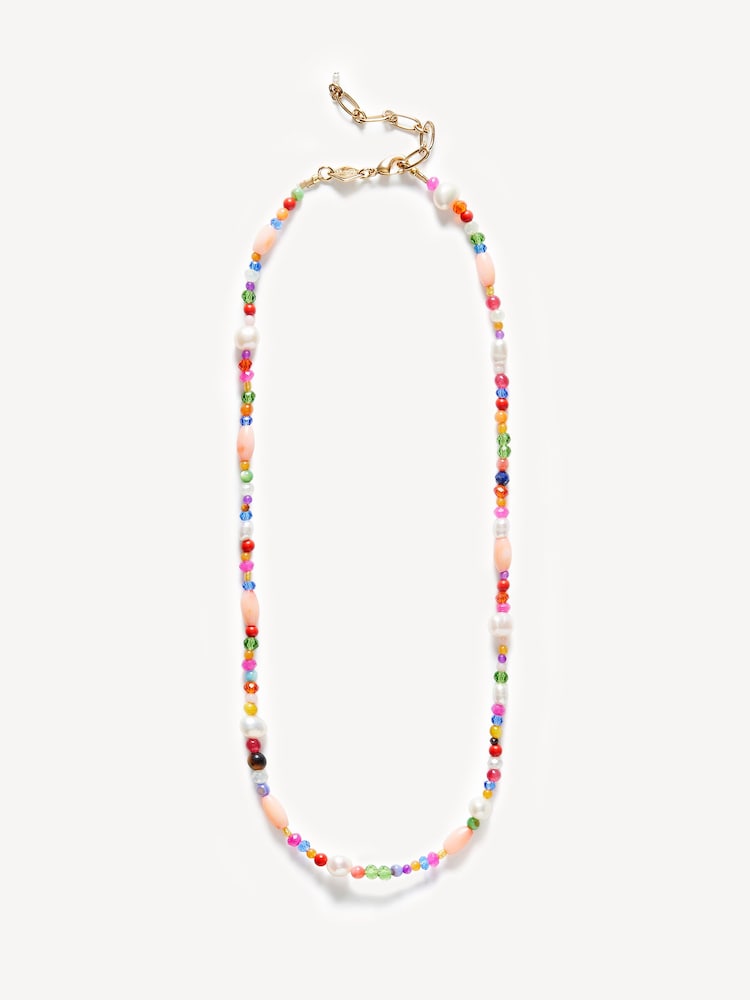 Anni Lu Pink Glamstone Necklace - Image 1 of 2