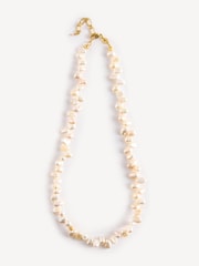 Anni Lu White Pearly Drop Necklace - Image 1 of 3