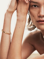 Anni Lu Gold Tone Snake Charmer Bracelet - Image 2 of 4