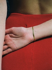 Anni Lu Gold Tone Snake Charmer Bracelet - Image 3 of 4