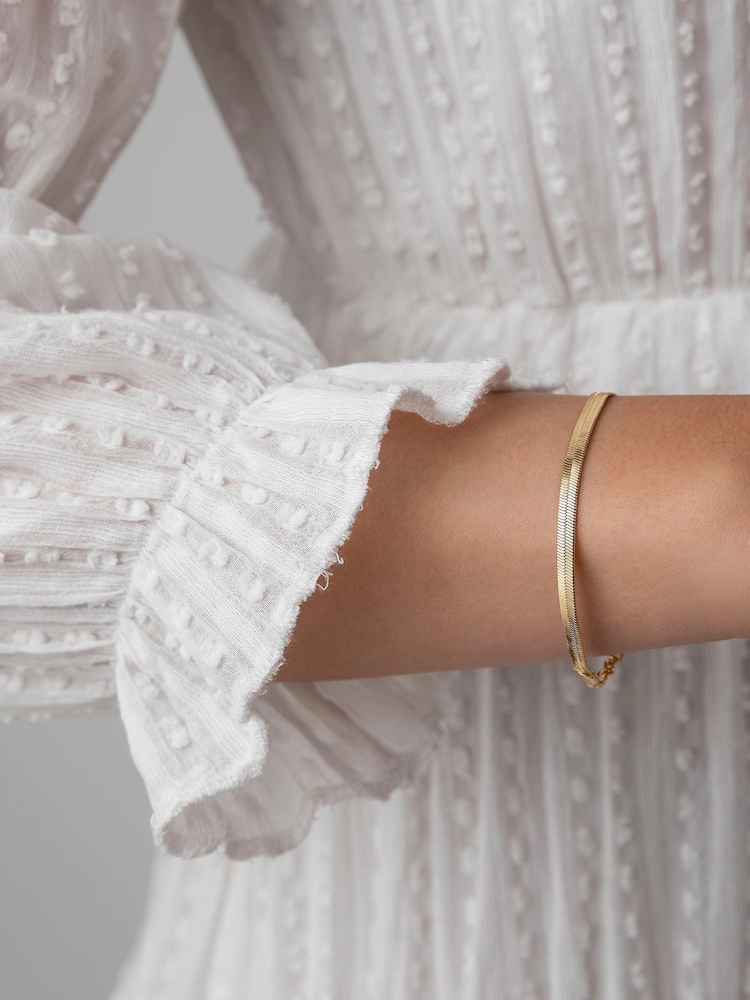 Anni Lu Gold Tone Snake Charmer Bracelet - Image 4 of 4