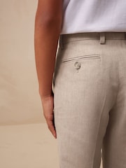 neutre - Pantalon de costume Lin (3-16ans) - Image 4 de 11