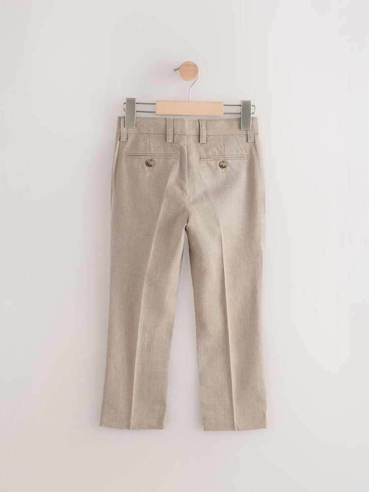neutre - Pantalon de costume Lin (3-16ans) - Image 6 of 11