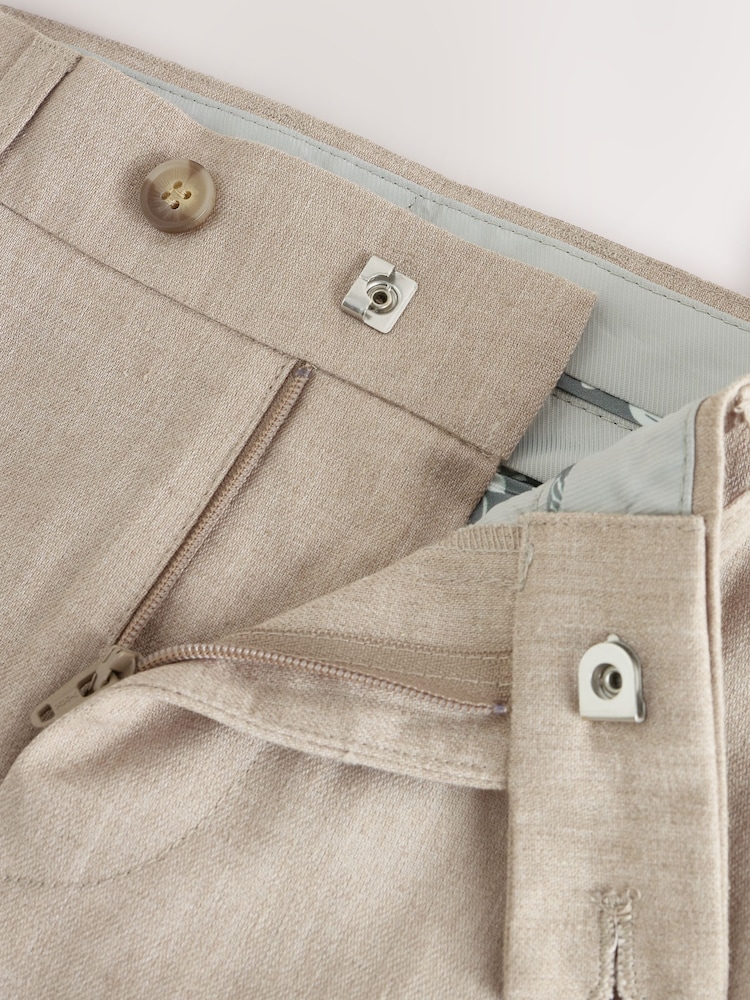 neutre - Pantalon de costume Lin (3-16ans) - Image 9 of 11
