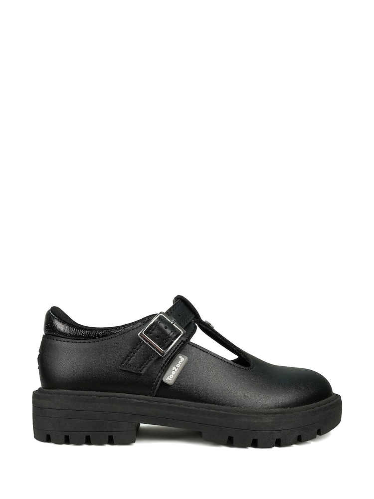 Toezone Cleo Vegan T-Bar School Shoes - Image 1 of 5