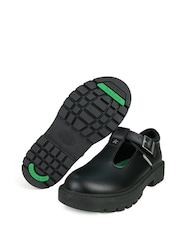 Toezone Cleo Vegan T-Bar School Shoes - Image 3 of 5
