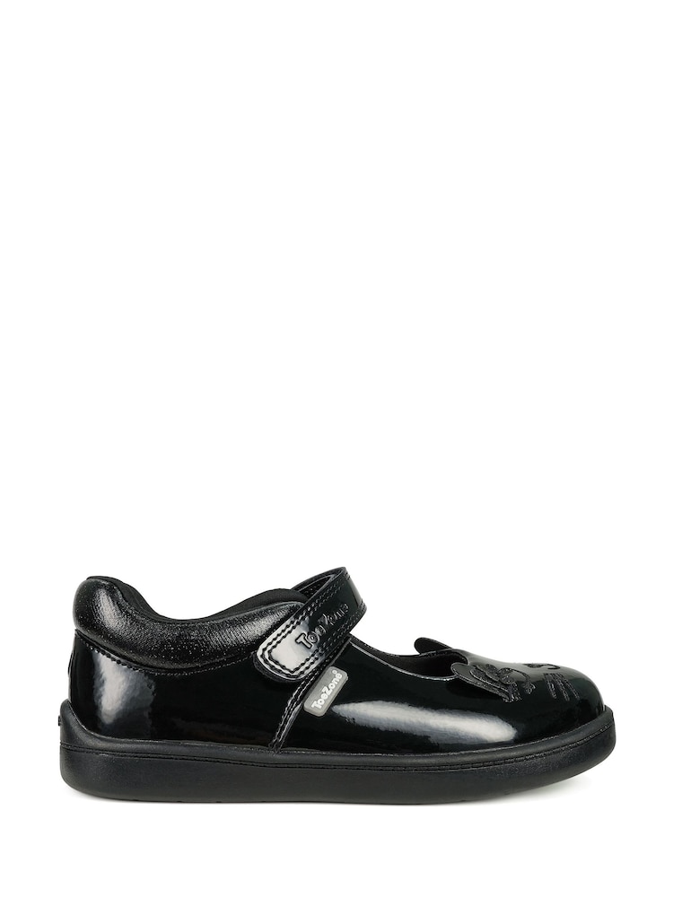 Toezone Patent Leather Bunny School Shoes - Imagen 1 de 6