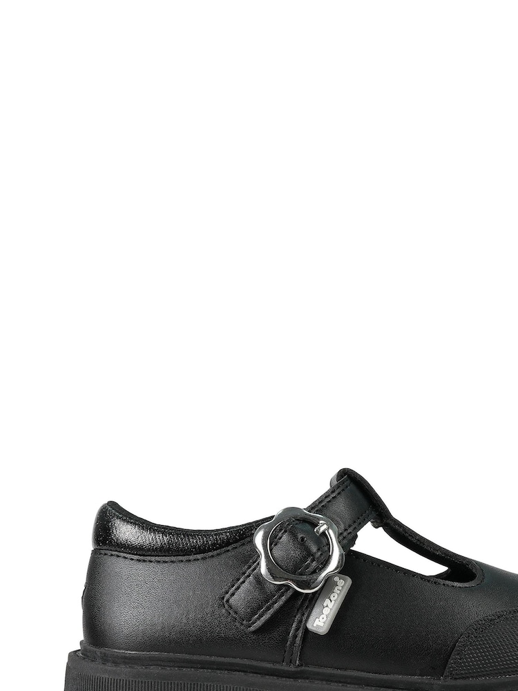 ToeZone May Girls Vegan Unicorn School Shoes - Image 1 of 7