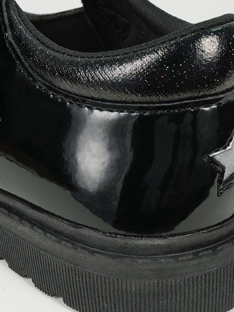 Toezone Clover Patent T-Bar School Shoes - Image 7 of 7