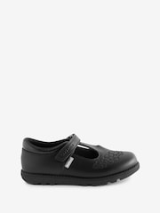 ToeZone Kat Vegan Flower School Shoes: Stylish design - Image 1 of 7