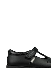 ToeZone Kat Vegan Flower School Shoes: Stylish design - Image 2 of 7