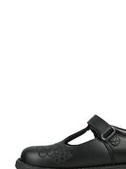 ToeZone Kat Vegan Flower School Shoes: Stylish design - Image 3 of 7