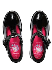 Toezone Pia Patent T-Bar Flower School Shoes - Image 4 of 6