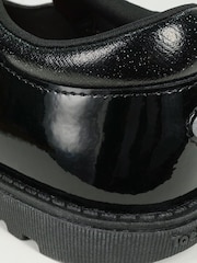 Toezone Flo Patent Flower School Shoes - Image 7 of 7