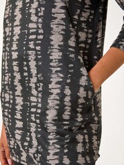 Túnica Roman Print com detalhe de bolso e Stretch - Imagem 5 de 5