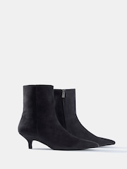 Grau - Mint Velvet Ashley Suede Ankle Boots - Bild 2 von 4