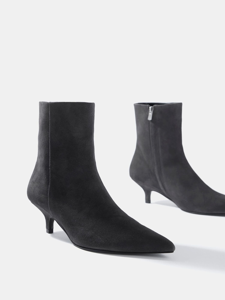 Grau - Mint Velvet Ashley Suede Ankle Boots - Bild 4 von 4 Grau - Mint Velvet Ashley Suede Ankle Boots - Bild 4 von 4