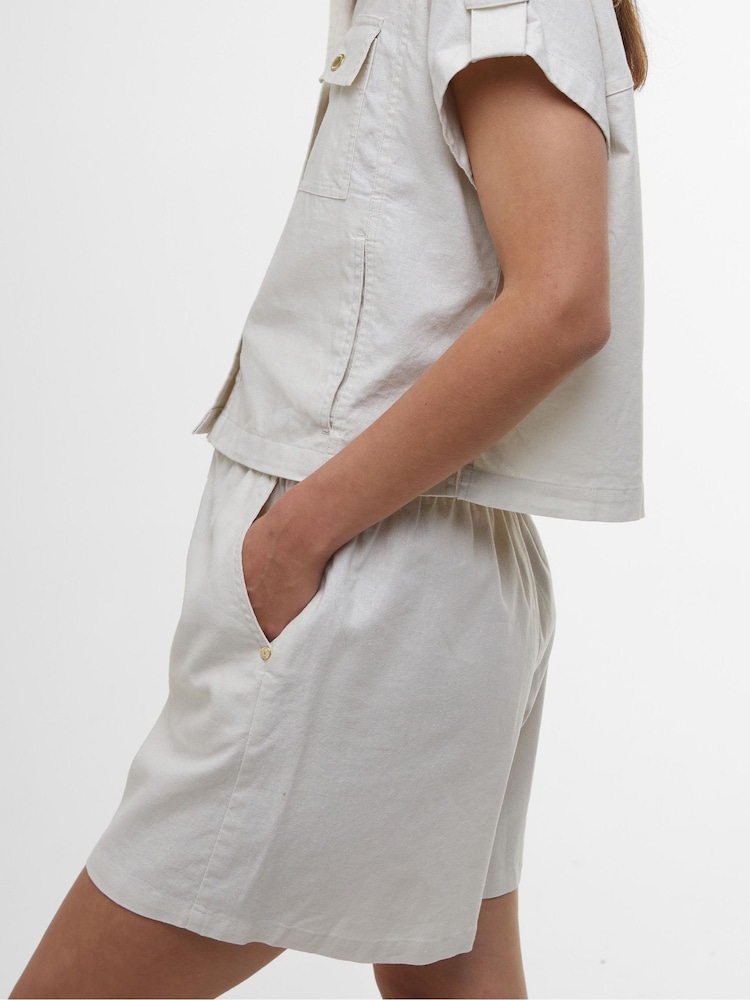 Grijs - Barbour® International Priya-shorts - Image 3 of 5