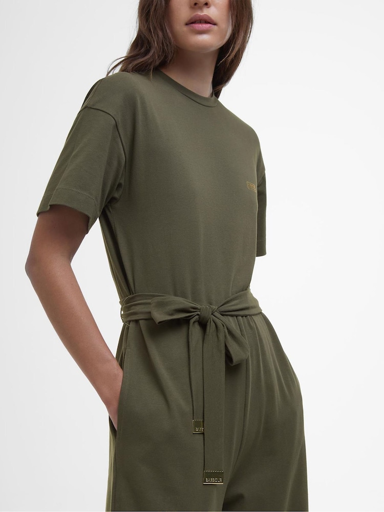 Barbour® International Sierra Green Jumpsuit - Image 3 of 5