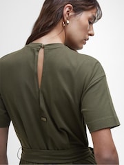 Barbour® International Sierra Green Jumpsuit - Image 4 of 5