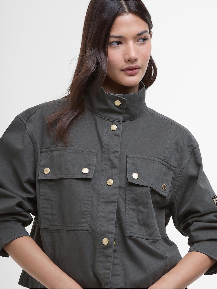 Barbour® International Sierra 100% Cotton Casual Jacket - Image 3 of 5