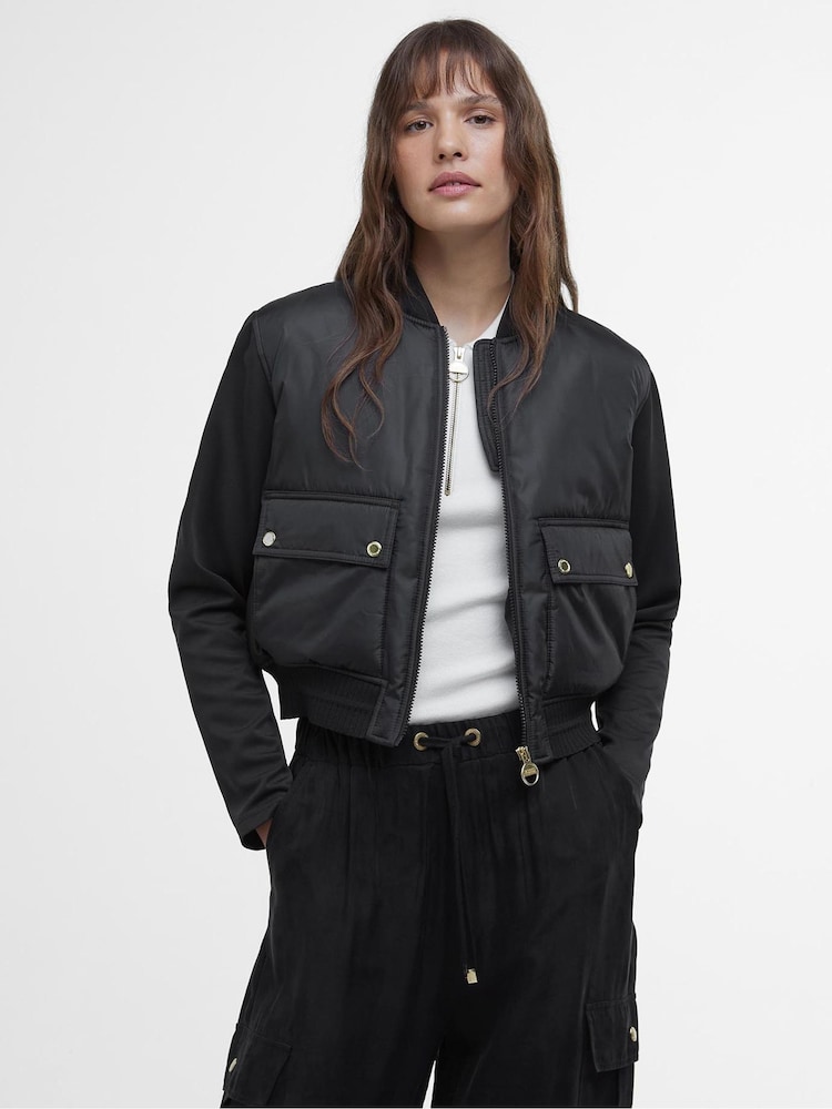 Barbour® International Emerson Quilted Bomber Jacket - Image 1 of 5