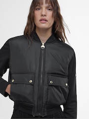Barbour® International Emerson Quilted Bomber Jacket - Image 4 of 5
