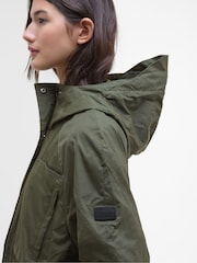Barbour® International Green Misha Casual Jacket - Image 3 of 9