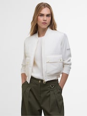 Barbour® International Emerson Quilted Bomber Jacket - Image 1 of 6