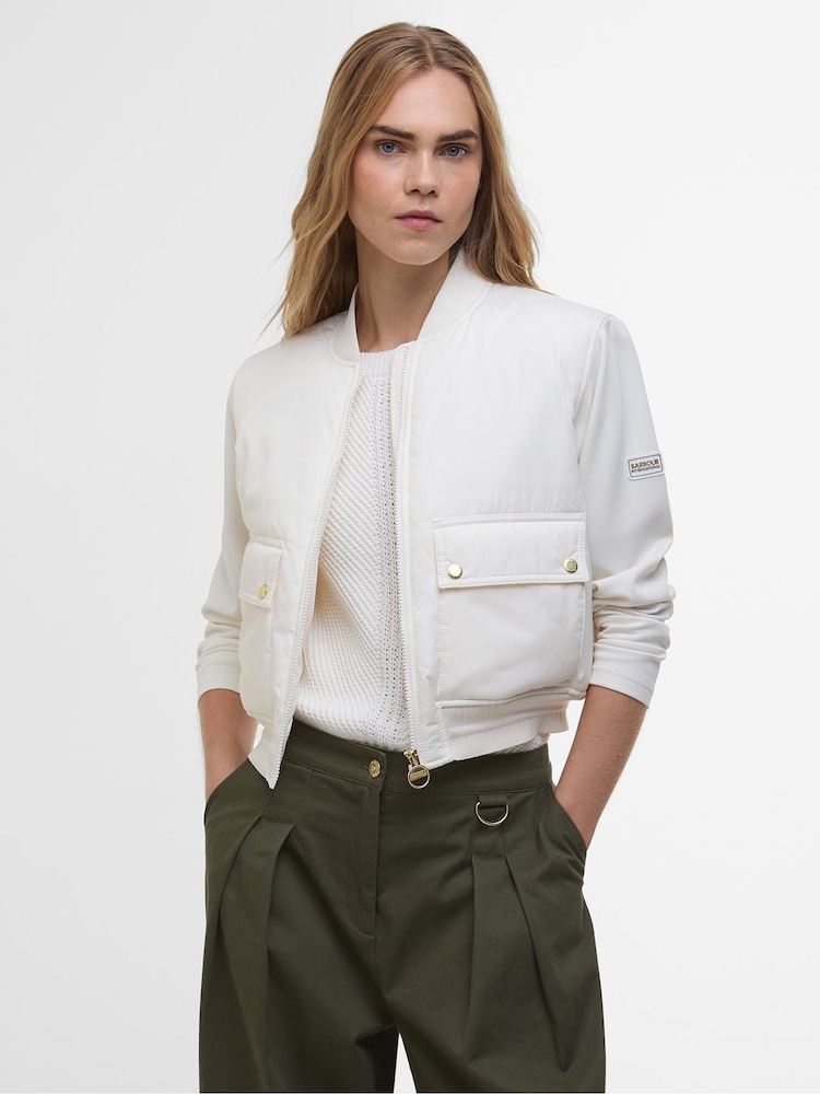 Barbour® International Emerson Quilted Bomber Jacket - Image 1 of 6