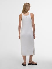 Barbour® International 100% Cotton Dakota Knitted Midi Dress - Image 2 of 5