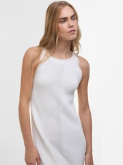 Barbour® International 100% Cotton Dakota Knitted Midi Dress - Image 4 of 5
