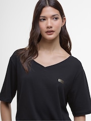 Barbour® International Riley Black T-Shirt - Image 3 of 5