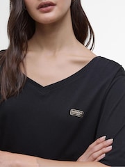 Barbour® International Riley Black T-Shirt - Image 4 of 5