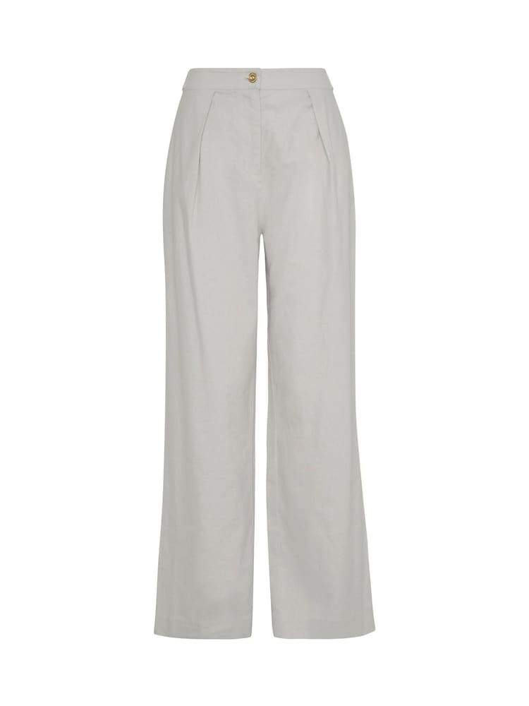 Barbour® International Riley broek met wijde pijpen in natuurlijke kleur - Image 5 of 5