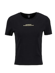 Barbour® International Estella Black T-Shirt - Image 1 of 4