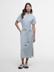 Barbour® International Whitson Stretch Cotton Midi Dress - Image 1 of 5