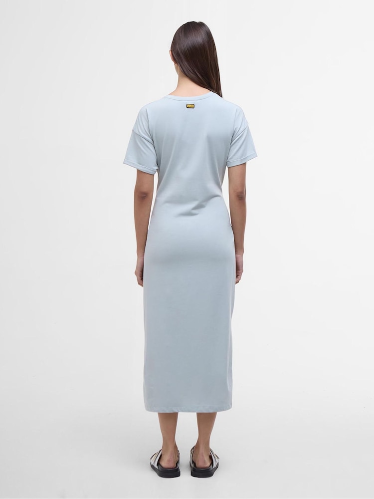 Barbour® International Whitson Stretch Cotton Midi Dress - Image 2 of 5