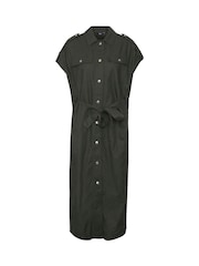 Barbour® International Grey Harlow Midi Dress - Image 5 of 5