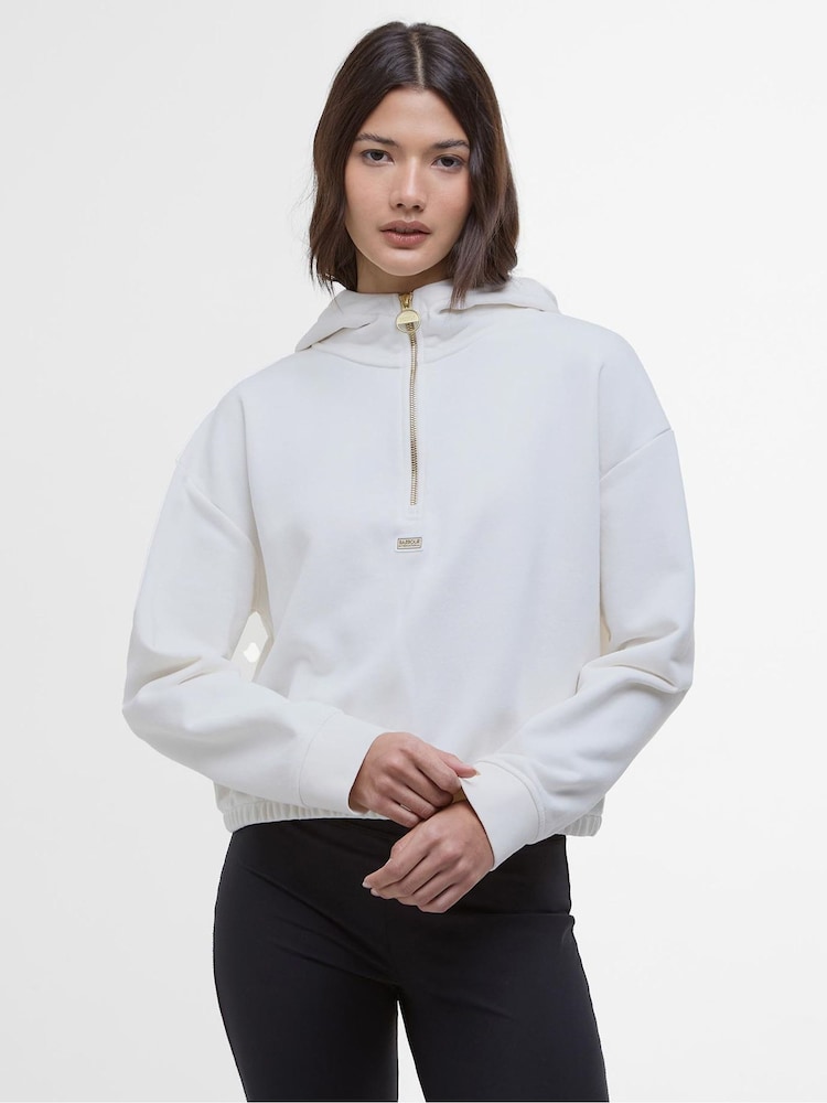 Barbour® International Priya Halfzip Hoodie - Image 1 of 5