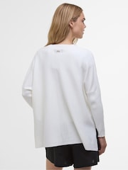 Barbour® International Sierra Knitted 100% Cotton Jumper - Image 2 of 5
