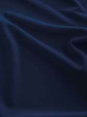 Navy Off Shoulder Long Sleeve Drape Jersey Top - Image 6 of 6