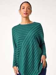 Roman Contrast Raita Stretch - Jersey toppi - Kuva 1 / 5
