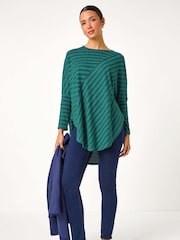 Roman Contrast Raita Stretch - Jersey toppi - Kuva 3 / 5