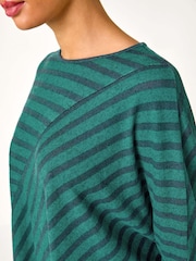 Roman Contrast Raita Stretch - Jersey toppi - Kuva 5 / 5