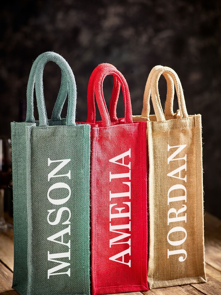 Personalised Bottle Gift Bag - Image 1 of 4