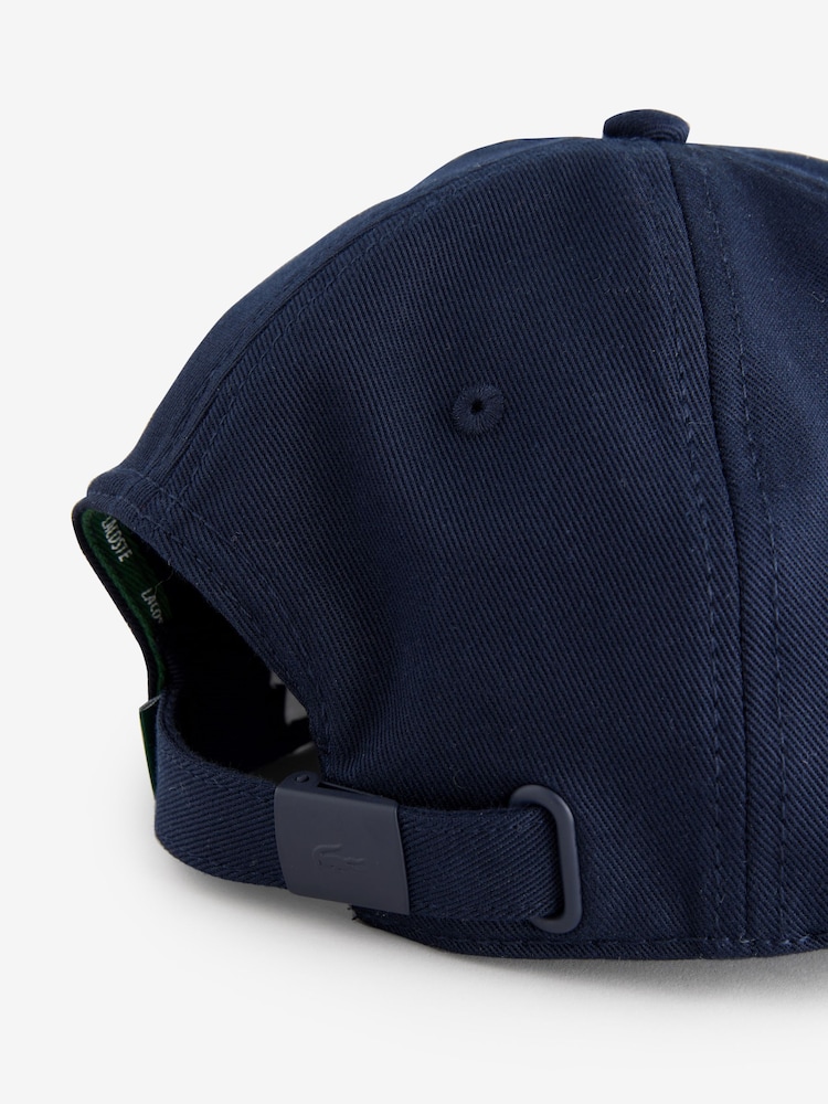 Lacoste Twill 100% Cotton Cap - Image 3 of 3